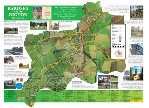Bardsey Parish Map